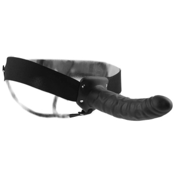 Pusta proteza strap-on Fetish Fantasy Series ciemna 20 cm