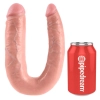 Podwójne dildo King Cock Large Double Trouble PVC 43 cm