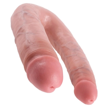 Podwójne dildo King Cock Large Double Trouble PVC 43 cm