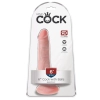 King Cock 6 Cock w Balls Light