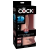 Dildo TPE King Cock Plus z jądrami 20,3 cm
