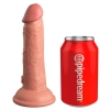 KCE 6 DD Vibrating Cock Tan
