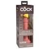 KCE 6 DD Vibrating Cock Tan
