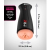 Masturbator z wibracją i ssaniem PDX Elite USB 24,5 cm