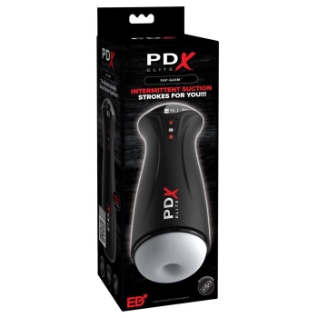 Masturbator automatyczny PDX Elite Fap Gasm Frosted USB 24 5 cm