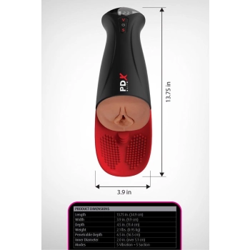 PDXE Fuck-O-Matic Pro XL Brown