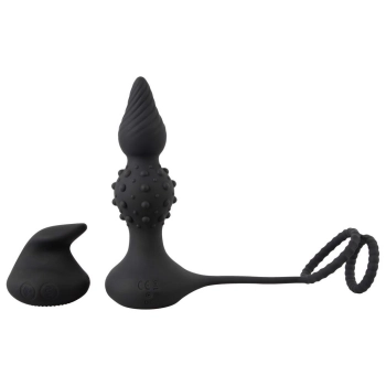 Rebel RC butt plug with cock&b