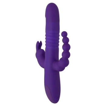 Wibrator króliczek Sweet Smile Triple Thrusting USB