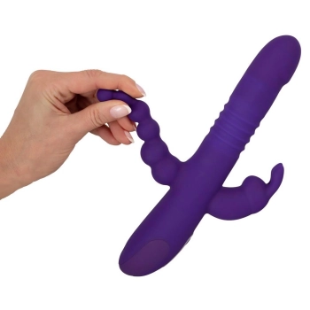 Wibrator króliczek Sweet Smile Triple Thrusting USB