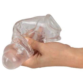 Przedłużka na penisa Crystal Clear TPE 19,2 cm