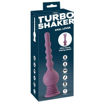 Wibrator analny Turbo Shaker You2Toys silikonowy USB 27,7 cm