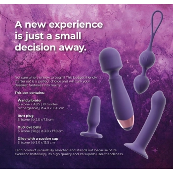 Zestaw silikonowy Magic Shiver Feminine USB