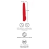 Red Push Vibrator