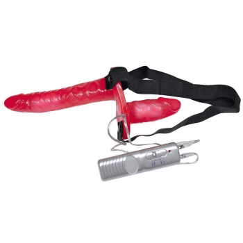 Bad Kitty Vibr. Strap-On Duo