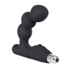 Masażer prostaty Rebel z wibracją czarny 14 cm