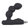 Masażer prostaty Rebel z wibracją czarny 14 cm