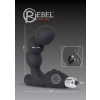 Masażer prostaty Rebel z wibracją czarny 14 cm
