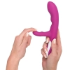 Wibrator króliczek Javida Heating Vibe fioletowy USB 22 cm