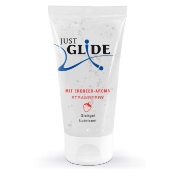 Lubrykant truskawkowy na bazie wody Just Glide 50 ml