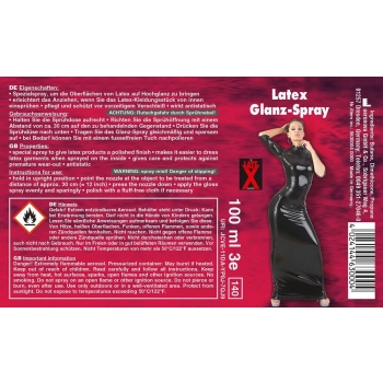 Spray nabłyszczający do lateksu Late X 100 ml