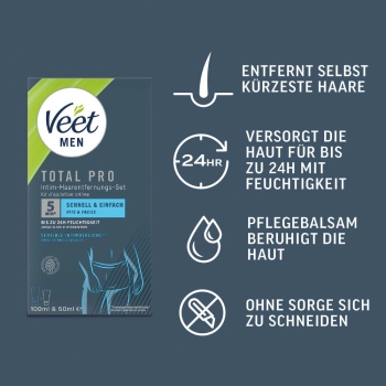 Veet Men Hair Removal Set