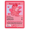 Stymulator łechtaczki Unihorn Heart Throb silikonowy USB 9 cm
