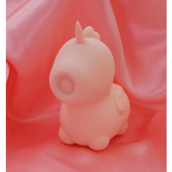 Stymulator łechtaczki Unihorn Heart Throb silikonowy USB 9 cm