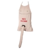 Apron with a plush penis