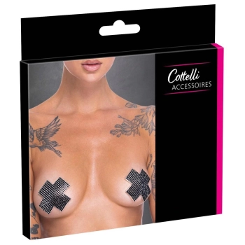Naklejki na sutki Cross Cottelli ACCESSOIRES czarny