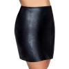 Leather Mini Skirt XS