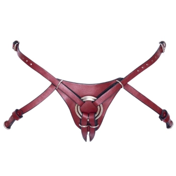 Leather Strap-on 2XL