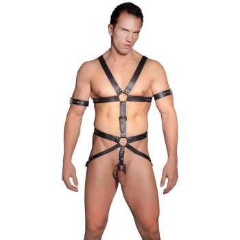 Mens Leather Harness L/XL