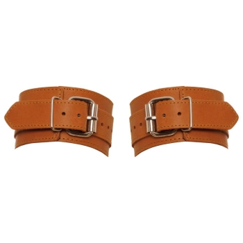 Leather Cuffs natural