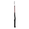 Flogger skórzany ZADO czarno czerwony 76 cm