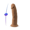 Dildo z cyberskóry Silexd Model 2 karmelowy 19 cm z przyssawką