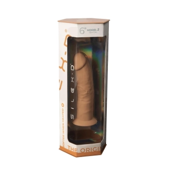 Dildo realistyczne silikonowe Silexd 15 cm termoaktywne bladzi