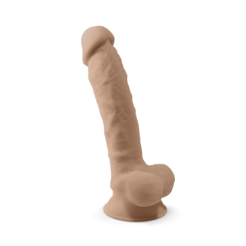 Dildo realistyczne Silexd Model 1 silikonowe cieliste 20 cm