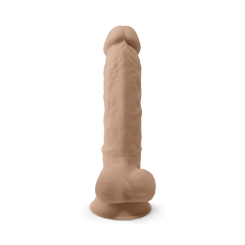 Dildo realistyczne Silexd Model 1 silikonowe cieliste 20 cm