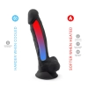 Dildo realistyczne Silexd Model 1 czarny 8 cali