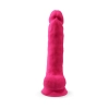 Dildo realistyczne Silexd z przyssawką silikonowe różowe 38 cm