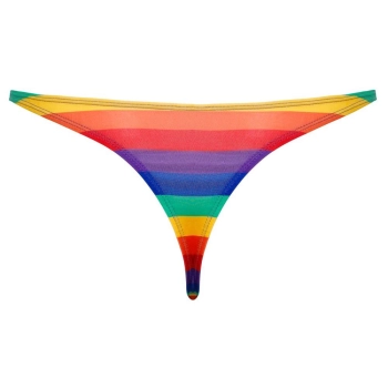 Mens Thong Rainbow L