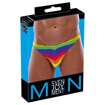 Mens Thong Rainbow L