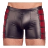 Mens Pants black/red S