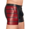 Mens Pants black/red S