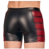 Mens Pants black/red S