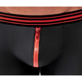 Mens Boxer Briefs black/red S