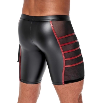 Mens Shorts Black/Red M
