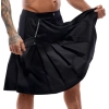 Mens Kilt Black S