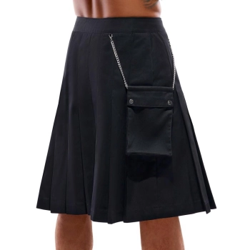 Mens Kilt Black XL