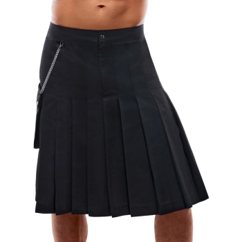 Mens Kilt Black 2XL